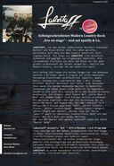 Freitag 18. Dezember 2026 , 20:00 Uhr LAKESTAFF - Live